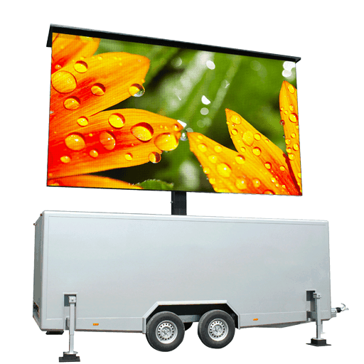TT-16 - 16m2 LED-Videowand in Trailer