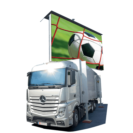 TT-31 LED-Outdoor-Videowall-Trailer TT-31 - 31m2 LED-Videowand in Trailer