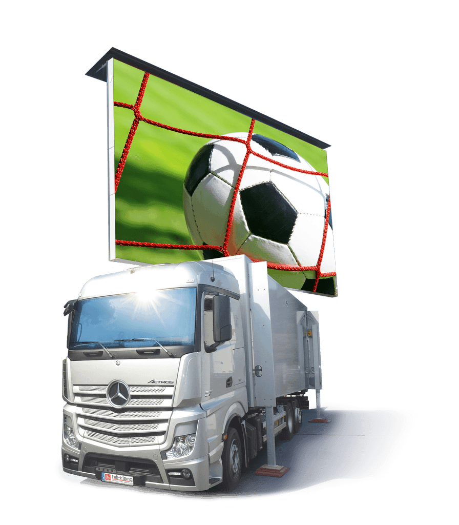 TT-51 - 51m2 LED-Videowand in Trailer
